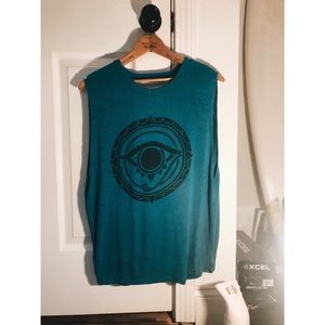 Boho backless tank top